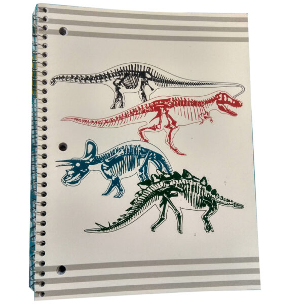 SPIRAL NOTEBOOK SINGLE LINE RULED 140 Pages, size 10.5in x 8in (pack of  6) in at nayeraste.com - Image 2