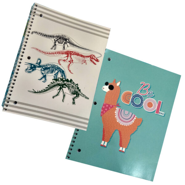 SPIRAL NOTEBOOK SINGLE LINE RULED 140 Pages, size 10.5in x 8in (pack of  6) in at nayeraste.com - Image 5